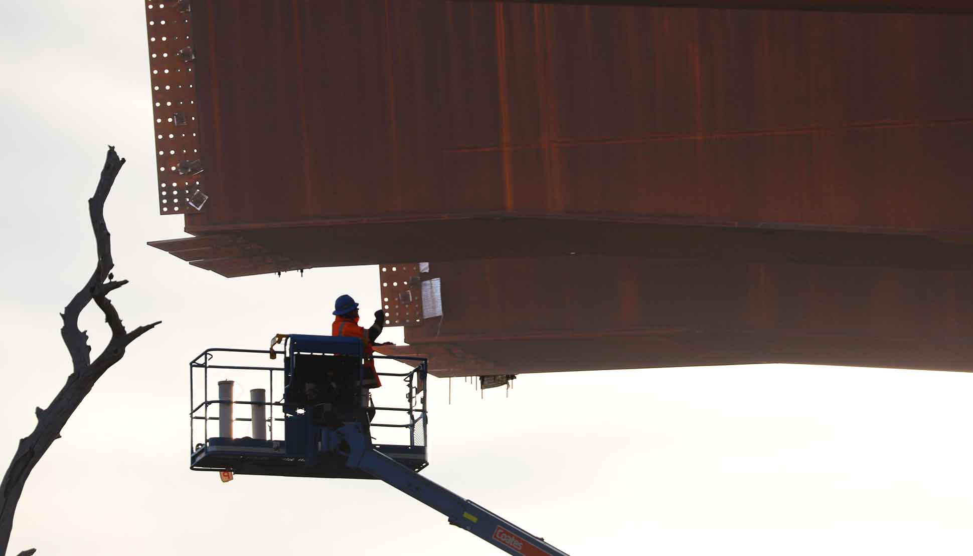 Molonglo River Bridge, REDCOR® weathering steel