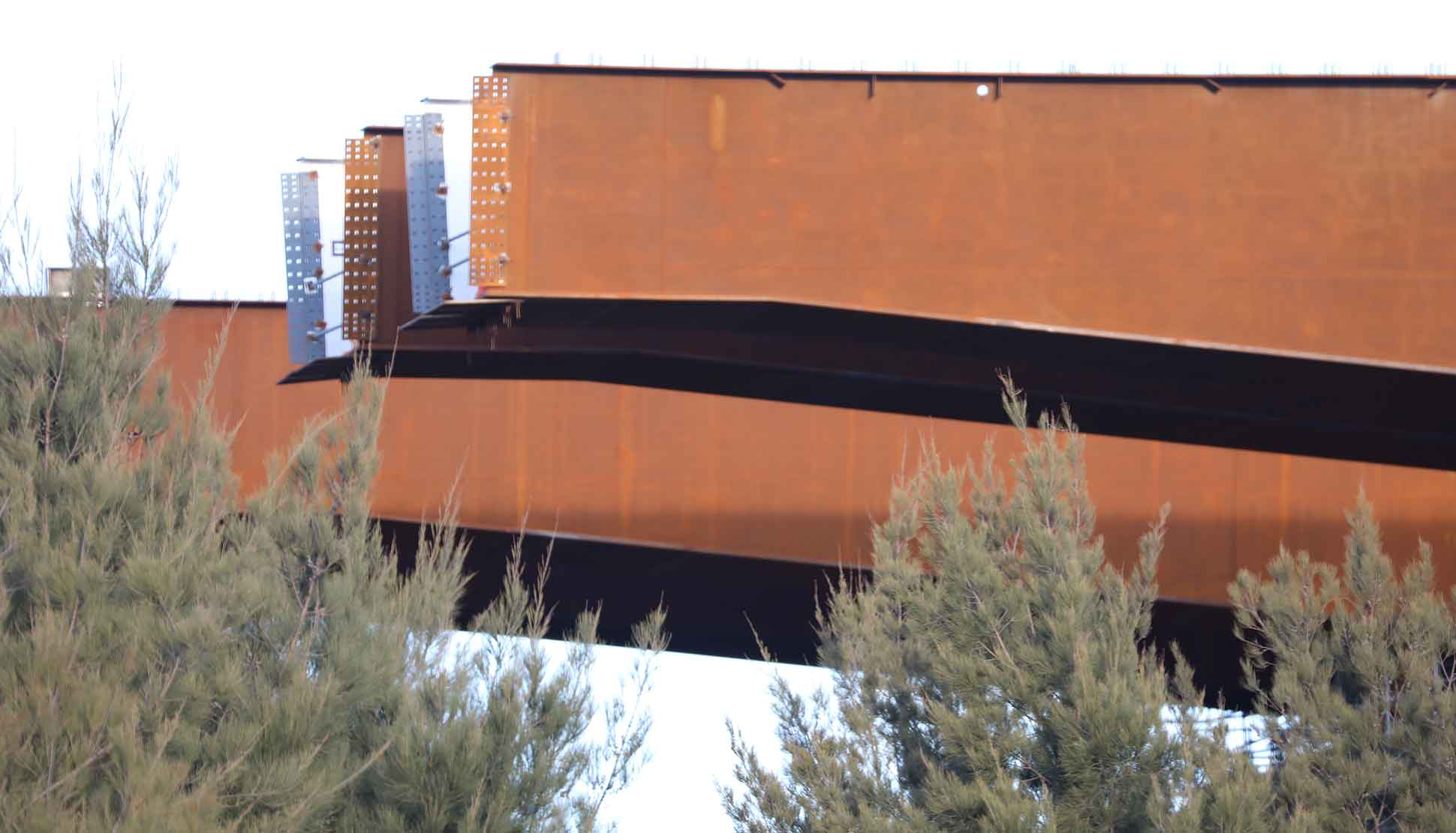 Molonglo River Bridge, REDCOR® weathering steel