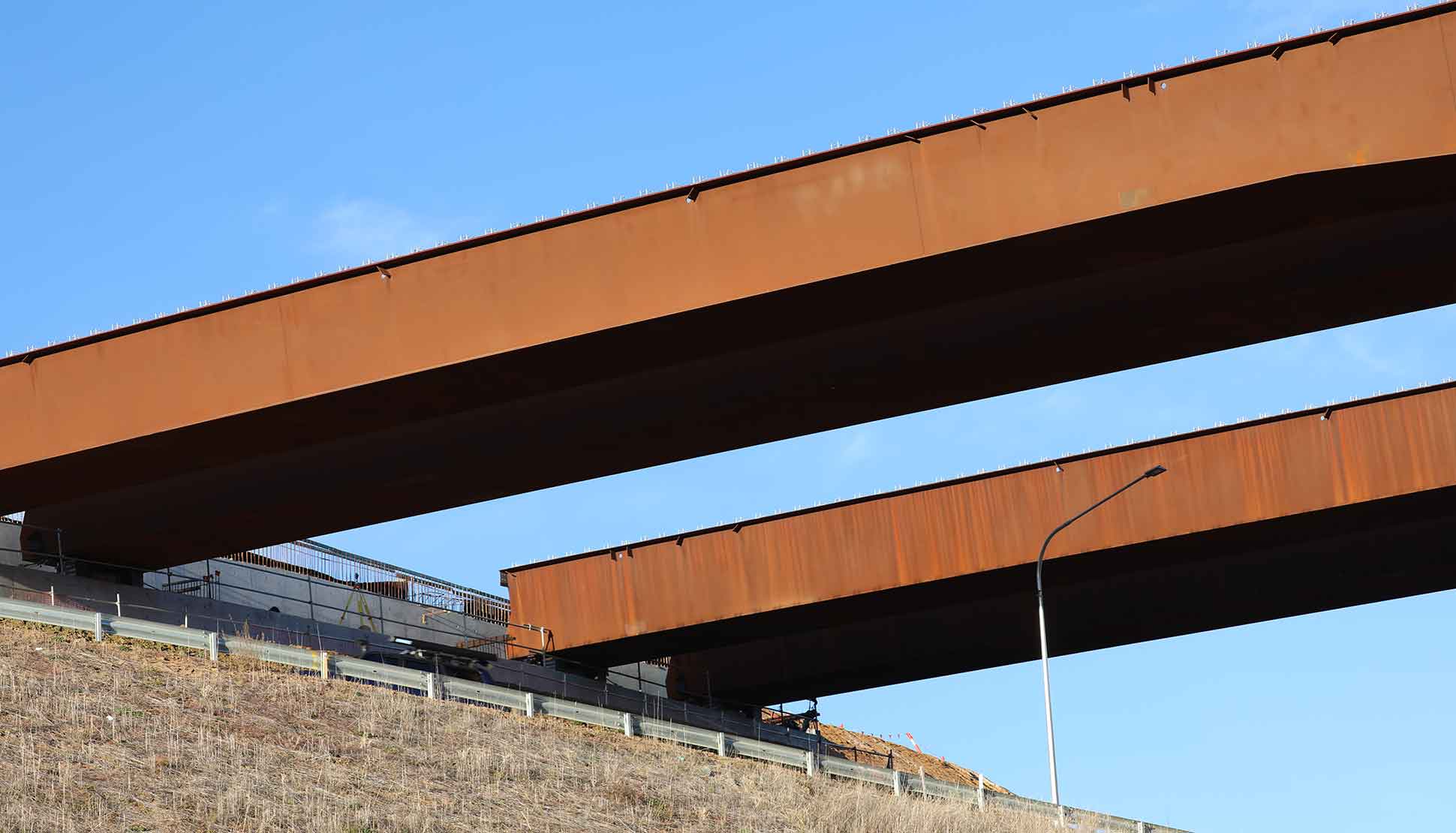 Molonglo River Bridge, REDCOR® weathering steel
